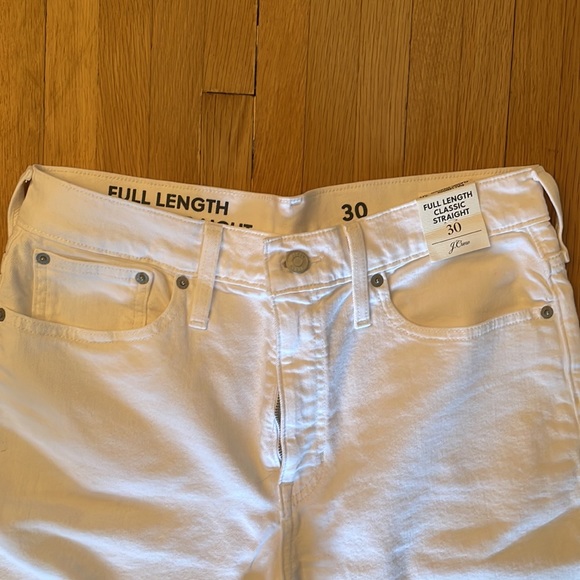 NWT J. Crew Full Length Classic Straight - Picture 6 of 10
